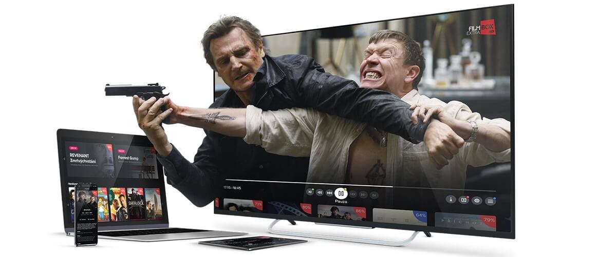 Přímá integrace internetové televize Eri LiveTV až 133 TV programů