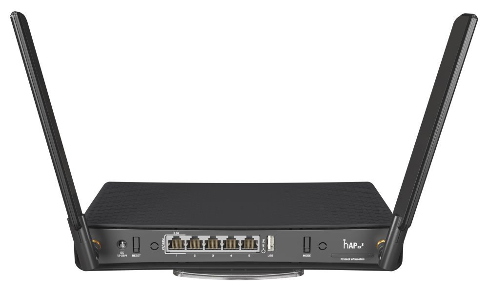 MikroTik hAP ax3 (do 2,5 Gb/s, silná WiFi)